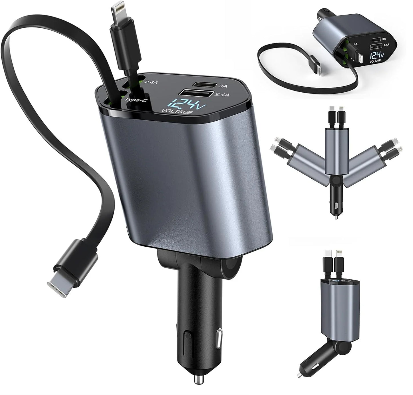 Extendable Car Charger